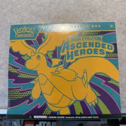 Pokemon Mega Evolution Ascended Heroes Elite Trainer Box Dragonite Zekrom - Image 1