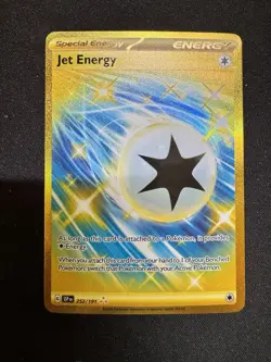 Pokemon TCG Jet Energy 252/191 Sv: Surging Sparks Hyper Rare NM - Image 1