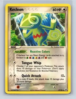 KECLEON 37/92 UC LEGEND MAKER POKEMON LP - Image 1