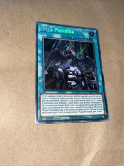 YuGiOh Portuguese Forbidden Droplet Secret Rare ROTD 1st Edition LP - Image 1