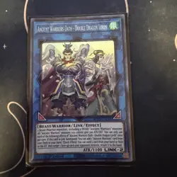 Yu-Gi-Oh! -Ancient Warriors Oath - Double Dragon Lords-ROTD 1st Ed NM - Image 1