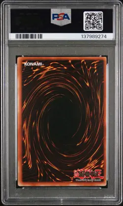 2005 Yu-Gi-Oh! Guardian Sphinx Master Collection 2 MC2 Limited Secret Rare PSA 9 - Image 2