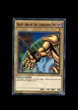 King of Games: Yugi's Legendary Decks #YGLD-ENA20 Right Arm of the Forbidden One - Image 2