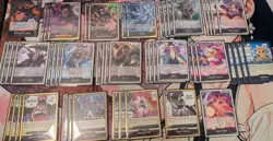 One Piece TCG Marshall.D.Teach Deck SLEEVED BLACK BEARD OP14 Tournament Ready - Image 1