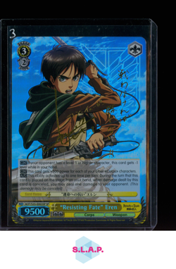 RESISTING FATE EREN WEISS SCHWARZ AOT/S35-E003SP SP 2015 NEAR MINT EN - Image 1