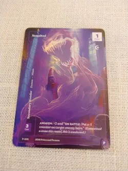 Wonders Of The First Call Of The Stones Promo Sesseltod Card P-005 - Image 1