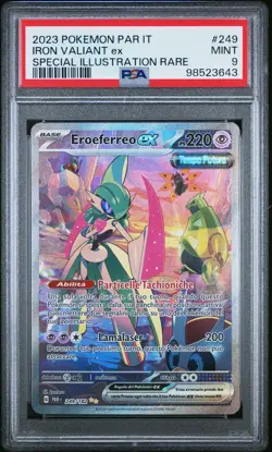 Pokemon Card Italian - Eroeferreo Ex #249 - Paradosso Temporale - PSA 9 MINT - Image 2