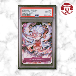 One Piece Card Japanese - Monkey D. Luffy #P-041 Promo One Piece Day 2023 PSA 10 - Image 1