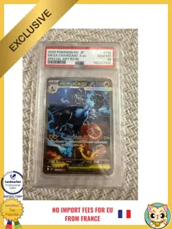 PSA 10 Mega Charizard X ex SAR 110/080 Inferno X M2 Pokemon Card Japanese 2025 - Image 3