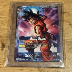 Super Saiyan Blue Son Goku BT1-030 Foil NM - Dragon Ball Super Card Free Post - Image 2