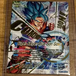 Super Saiyan Blue Son Goku BT1-030 Foil NM - Dragon Ball Super Card Free Post - Image 4