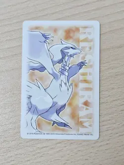 SCRAGGY 2010 Japanese Pokemon Reshiram Black & White Deck Poker Playing Card - Image 3