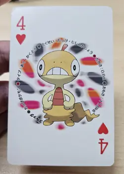 SCRAGGY 2010 Japanese Pokemon Reshiram Black & White Deck Poker Playing Card - Image 5