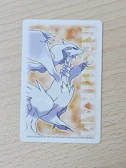 GOTHITELLE 2010 Japanese Pokemon Reshiram Black & White Deck Poker Playing Card - Image 3
