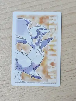 SCRAFTY 2010 Japanese Pokemon Reshiram Black & White Deck Poker Playing Card - Image 3