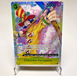 One Piece Card Game – Charlotte Perospero – OP03-113 – SR – English – NM - Image 1
