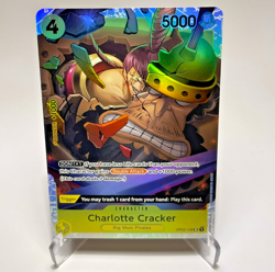 One Piece Card Game – Charlotte Cracker – OP03-108 – SR – English – NM - Image 1