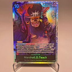 One Piece Card Game – Marshall.D.Teach – OP09-093 – SR – English – NM - Image 1