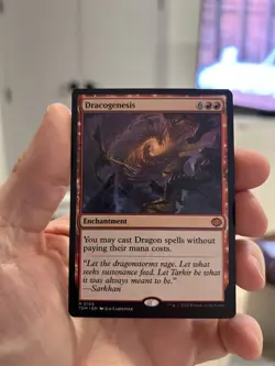 The Dracogenesis NM Tarkir Dragonstorm MTG Magic The Gathering - Image 1