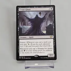 MTG Magic the Gathering Card 139/337 Crypt Ghast Commander LP - Image 1