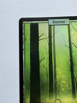 MTG Unhinged Forest - FOIL - - Image 3