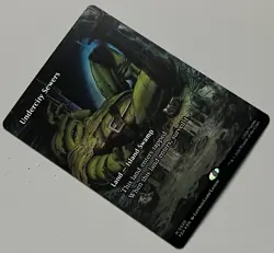 MTG PZA Undercity Sewers Land - Island Swamp MYTHIC FOIL #0020 - Image 2