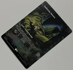 MTG PZA Undercity Sewers Land - Island Swamp MYTHIC FOIL #0020 - Image 3