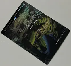 MTG PZA Undercity Sewers Land - Island Swamp MYTHIC FOIL #0020 - Image 4