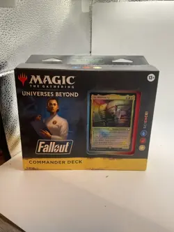 Magic The Gathering: Universes Beyond Science! Fallout Commander Deck NEW/SEALED - Image 1
