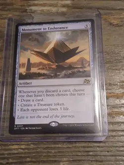 Magic: The Gathering Monument to Endurance Artifact Rare DFT 237 Regular English - Image 1