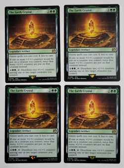 Magic MTG Final Fantasy The Earth Crystal 0184 x4 Playset Non Foil Rare - Image 1