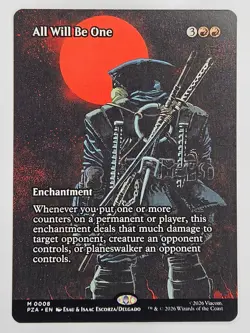 Magic: The Gathering PZA M 0008 All Will Be One (Borderless) TMNT - Image 1