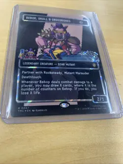 Bebop, Skull & Crossbones - Surge Foil - Borderless Teenage Mutant Ninja Turtles - Image 3