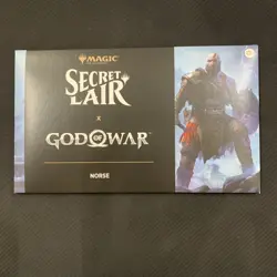 MTG Secret Lair x God of War: Norse Magic the Gathering NEW FACTORY SEALED - Image 1