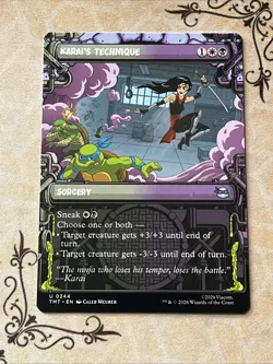Karai's Technique (Showcase) Teenage Mutant Ninja Turtles Regular - Image 1