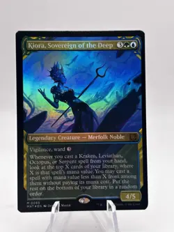 Kiora, Sovereign of the Deep 0085 Showcase Foil MOM: The Aftermath MAT MTG NM - Image 1