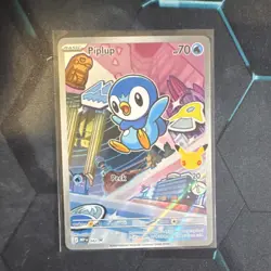 Pokemon First Partner Holo Promo Cards Lot Piplup Chimchar Turtwig 2026 Set of 3 - Image 3