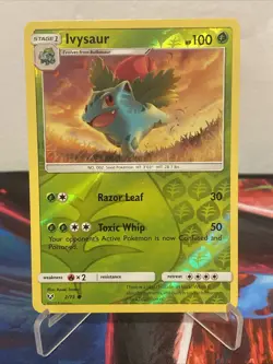 Ivysaur 2/73 | Reverse Holo | Shining Legends | Sun & Moon | Pokemon | LP - Image 1