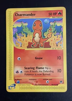 Charmander | 98/165 | Expedition Base | Common | Pokemon Card | NM - Image 1