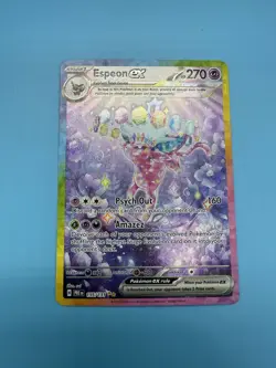 Pokemon Prismatic Evolutions - 155/131 Espeon ex - SIR - NM/M - Image 3
