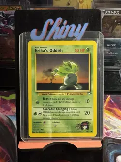Pokemon TCG Erika's Oddish Gym Heroes 78/132 Regular Unlimited Common - Image 1