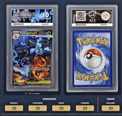 Pokemon TCG Mega Charizard X EX 125/094 🔥 - Ace 10 PERFECT SUBGRADES !! - Image 3