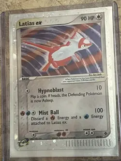 Pokemon Latias EX Dragon TCG Holo Rare Card 93/97 HP - Image 2