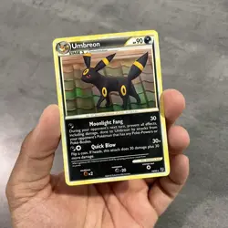 Umbreon 10/90 Pokemon TCG Undaunted Non-Holo Card Vintage LP Vintage Ultra Rare - Image 3