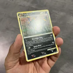 Umbreon 10/90 Pokemon TCG Undaunted Non-Holo Card Vintage LP Vintage Ultra Rare - Image 5