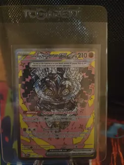 Pokemon Cornerstone Mask Ogerpon ex 160/131 Sv: Prismatic Evolutions Holo - Image 1