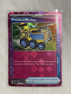Precious Trolley 185/191 Pokemon Surging Sparks - ACE SPEC Card - NM - Image 1