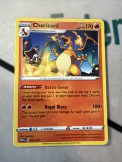 Charizard 2025 U.S. McDonald’s Happy Meal Pokemon Promo Card M24 en D 001/015 NM - Image 1
