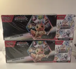 Sam's Club Pokemon Prismatic Evolutions Surprise Box & Booster Bundle X2 - Image 1
