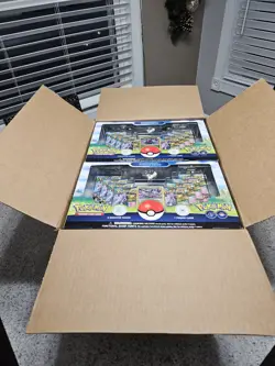 Pokemon GO Radiant Eevee Premium Collection Box Case 6 Sword Shield New SEALED - Image 1